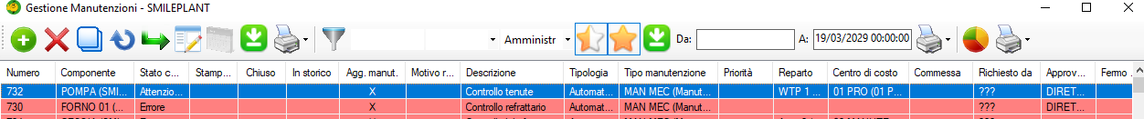 Manuale software gestione manutenzioni SmilePlant