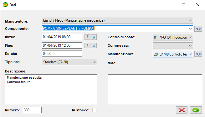 Manuale software gestione manutenzioni SmilePlant
